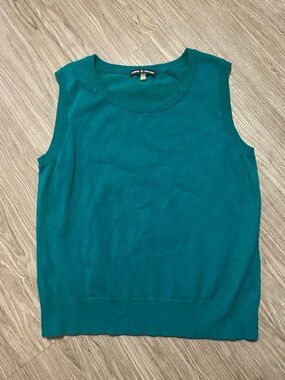 Cable & Gauge Turquoise Tank Top